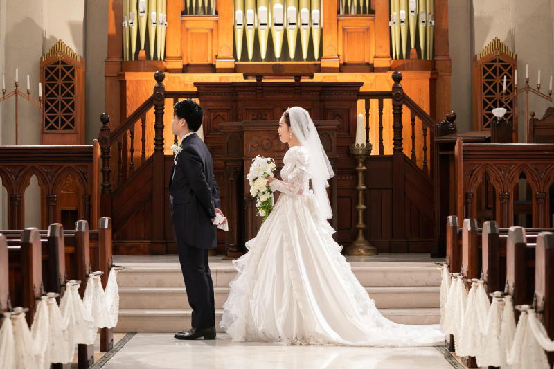 まずはチャペルでのファーストミートから!!