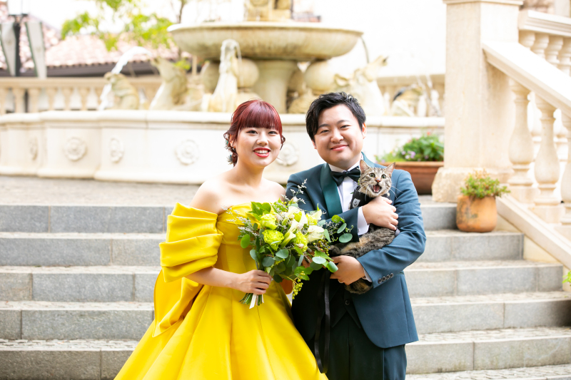 ペットと記念のお写真を…♡