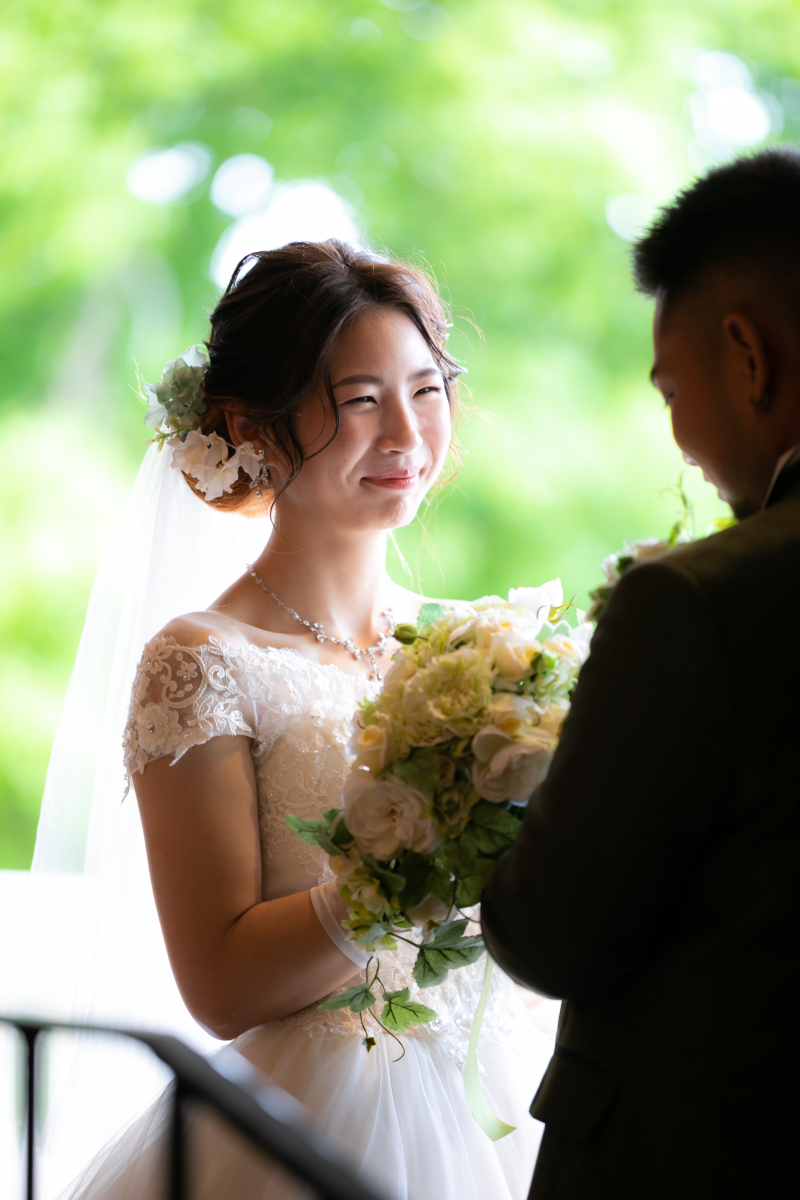 とっても幸せそうなご新婦様…♡