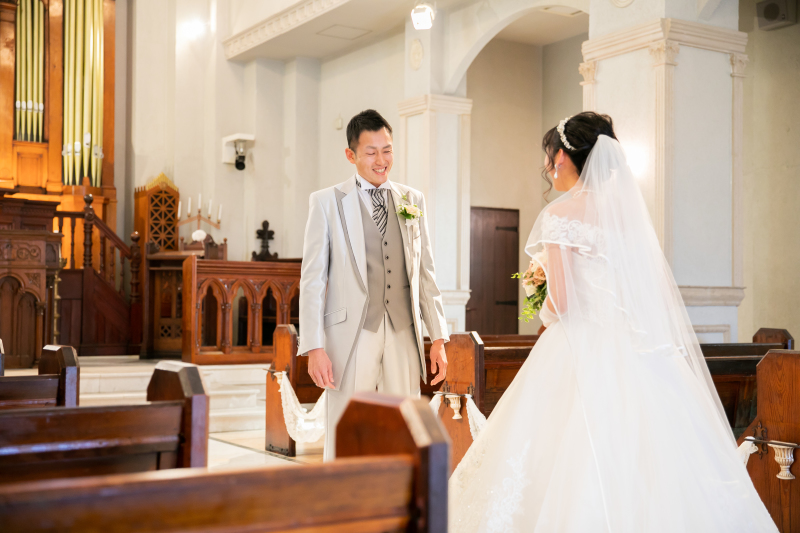 美しい花嫁様に思わず…