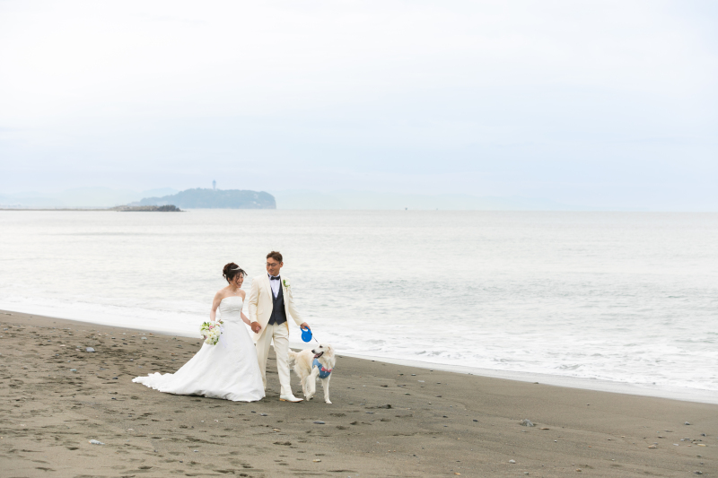 ✧ワンちゃんとロケーション＆チャペル撮影✧