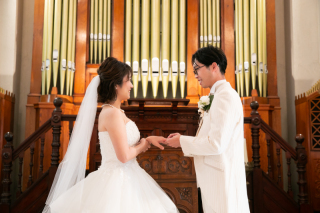 お写真で夢の結婚式を✾チャペルで挙式風フォト