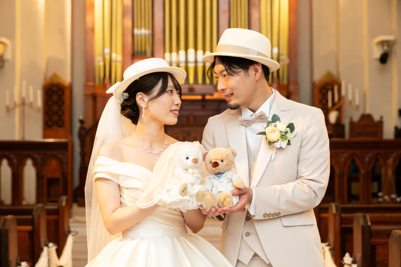 テディベアと一緒に☻♡