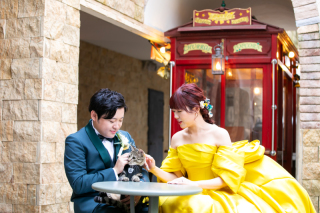 大切なペットと愛車とフォトウェディング…♡✧