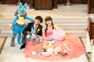 大切な仲間に囲まれて♪洋装2着×和装1着