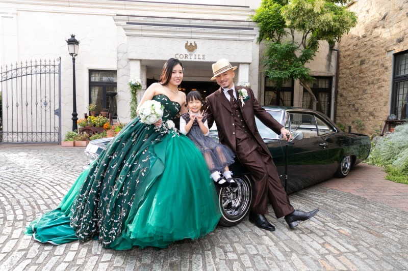 愛車と一緒に！