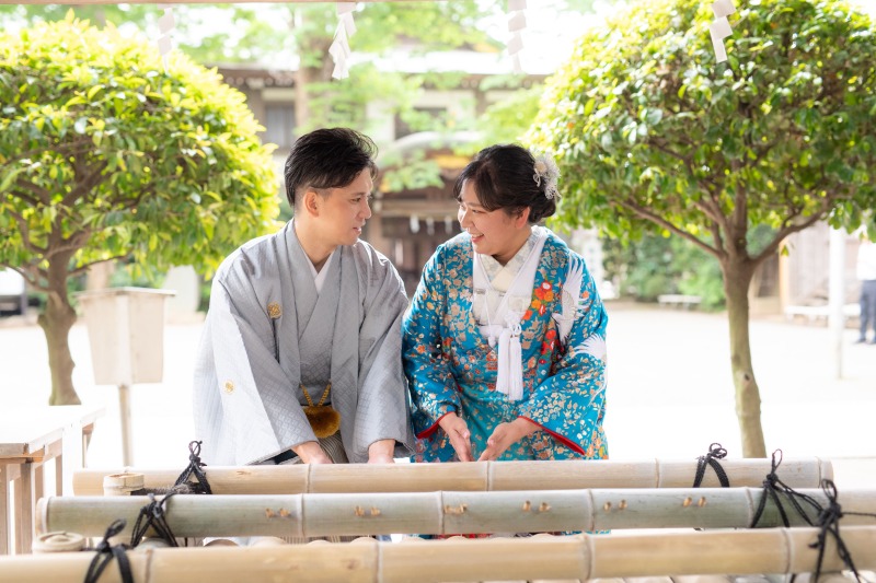 神社ならではの撮影!