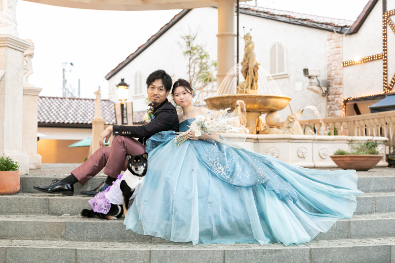 《ワンちゃん、ご家族と一緒に・・・♥》 ファミリーフォトウェディング°˖✧