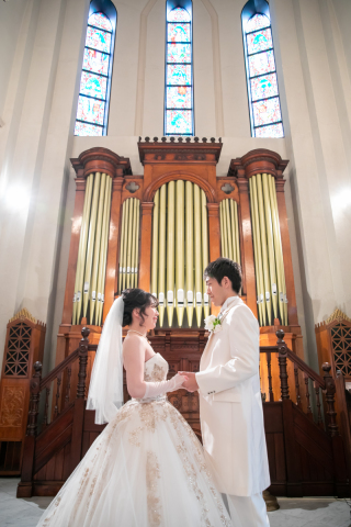 フォトウェディングLucia茅ヶ崎店_大聖堂チャペルフォト