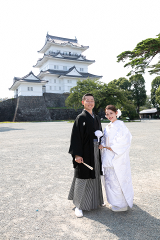フォトウェディングLucia茅ヶ崎店_小田原城にて和装撮影&hellip;＊・。✧