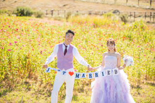 フォトウェディングLucia茅ヶ崎店_春を感じる♪新緑フォト