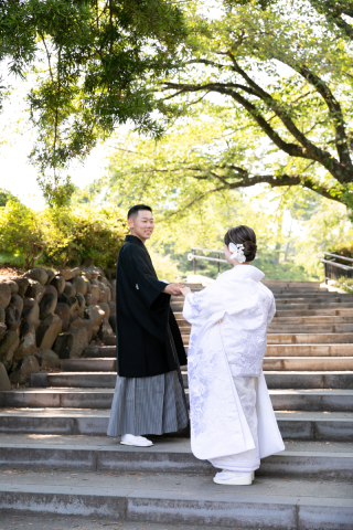 フォトウェディングLucia茅ヶ崎店_小田原城にて和装撮影&hellip;＊・。✧