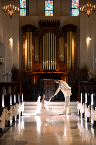 フォトウェディングLucia茅ヶ崎店_【館内】大聖堂チャペル