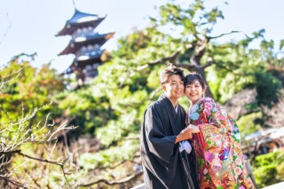 フォトウェディングLucia茅ヶ崎店_春を感じる♪新緑フォト