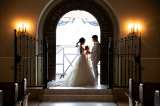 フォトウェディングLucia茅ヶ崎店_大聖堂チャペルフォト