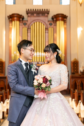 フォトウェディングLucia茅ヶ崎店_大聖堂チャペルフォト