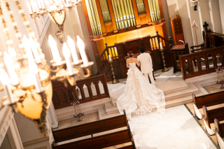 フォトウェディングLucia茅ヶ崎店_挙式風フォト