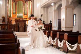 フォトウェディングLucia茅ヶ崎店_挙式風フォト