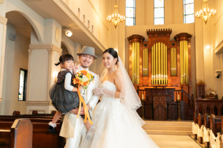 フォトウェディングLucia茅ヶ崎店_家族みんなでファミリーフォト