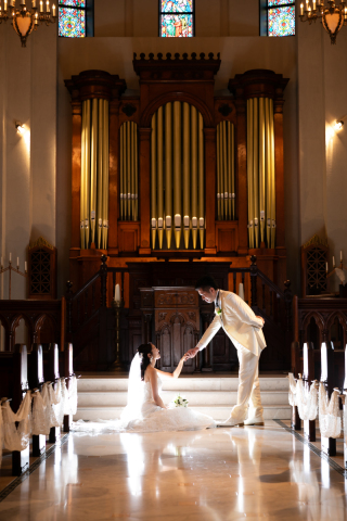 フォトウェディングLucia茅ヶ崎店_【館内】大聖堂チャペル