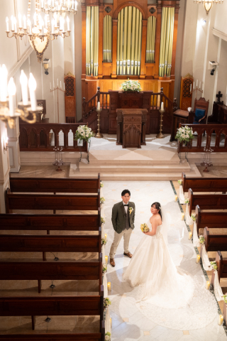 フォトウェディングLucia茅ヶ崎店_【館内】大聖堂チャペル