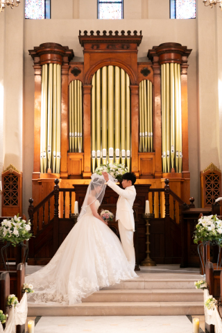 フォトウェディングLucia茅ヶ崎店_【館内】大聖堂チャペル