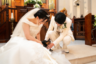 フォトウェディングLucia茅ヶ崎店_大聖堂チャペルフォト