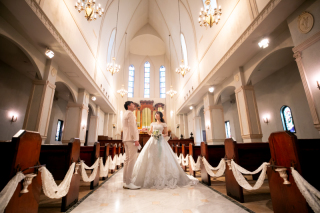 フォトウェディングLucia茅ヶ崎店_大聖堂チャペルフォト