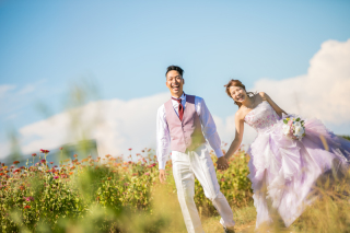 フォトウェディングLucia茅ヶ崎店_春を感じる♪新緑フォト