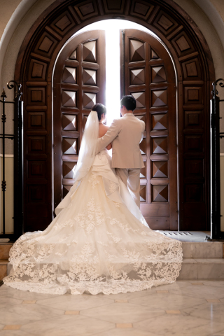 フォトウェディングLucia茅ヶ崎店_大聖堂チャペルフォト