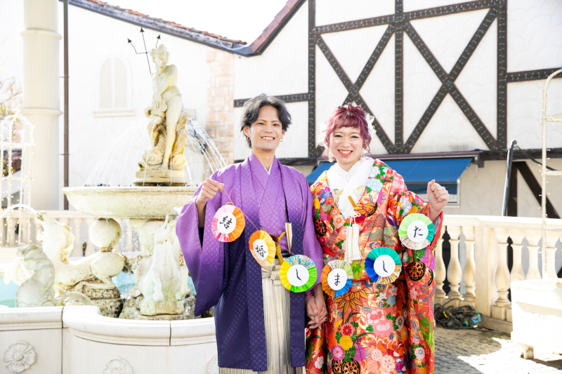 1DAY完結♪事前来店なしで楽々フォト×和装1着