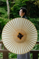 番傘（白）