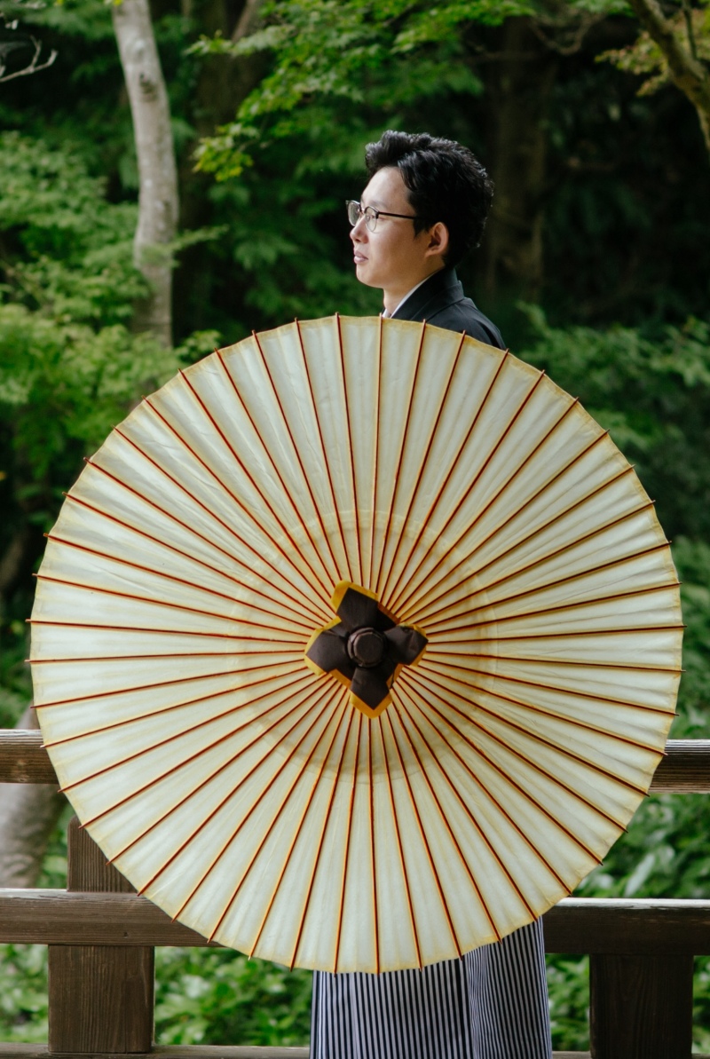 番傘（白）