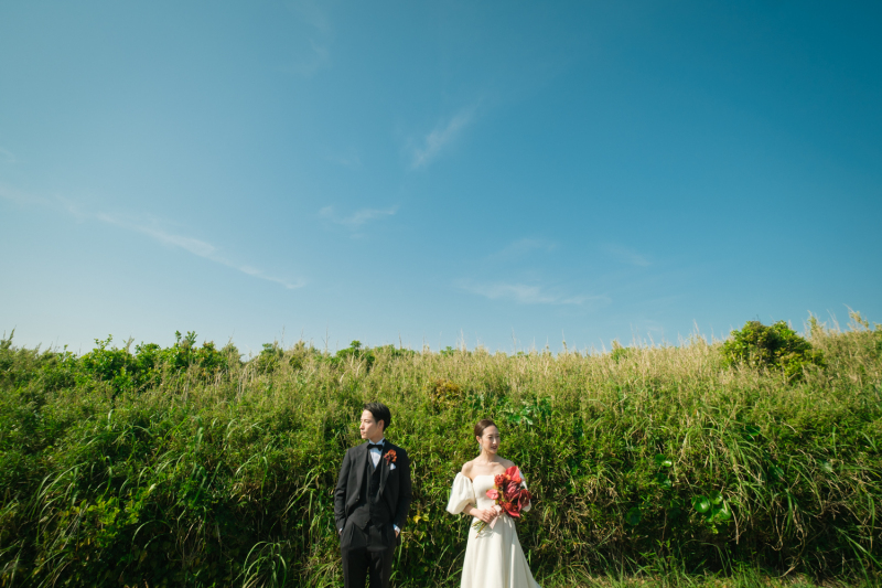 緑と青空を一緒に！