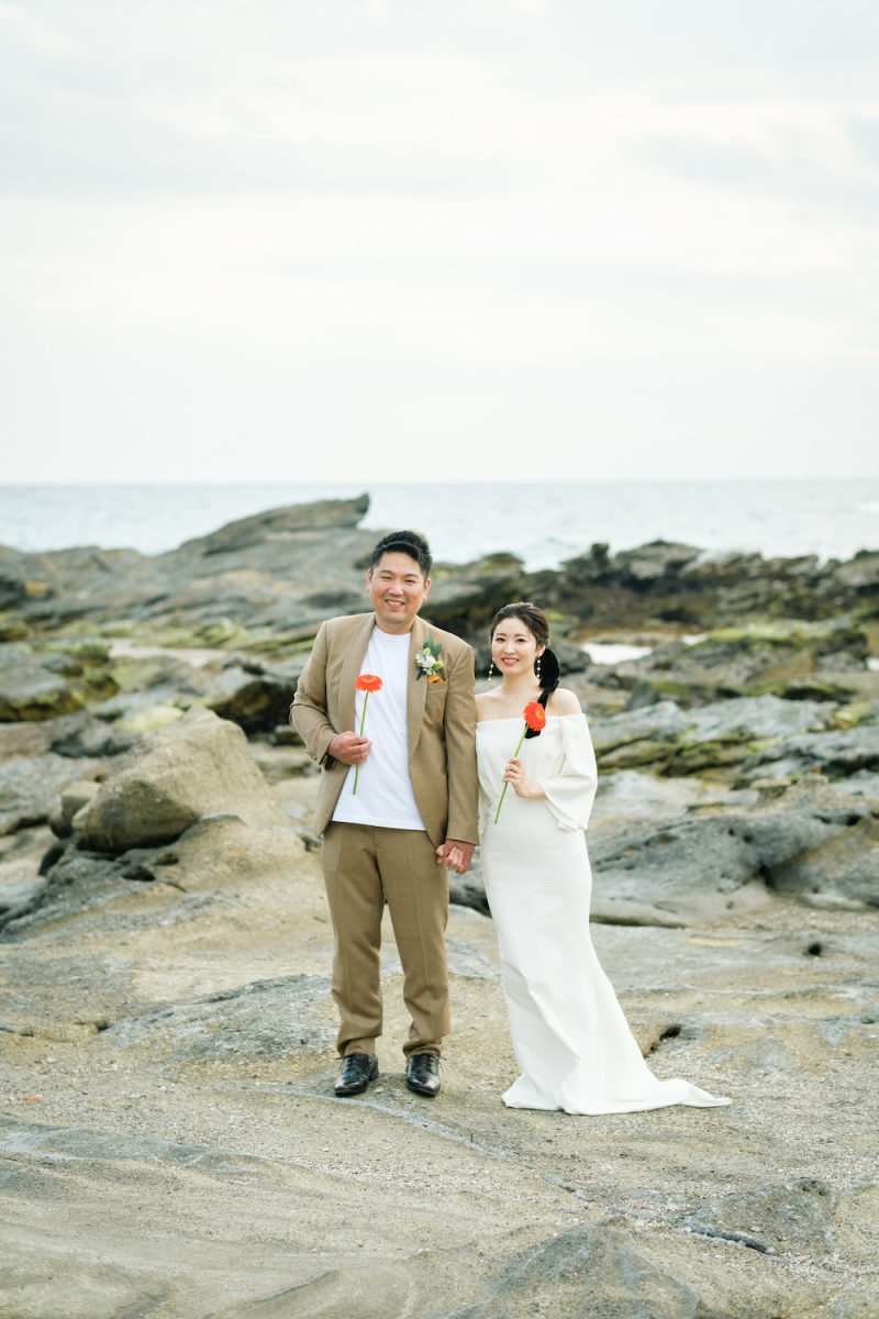 お持ち込みのお花と