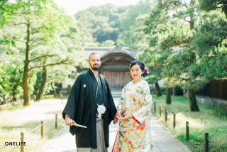 【三渓園】和装ロケーション
