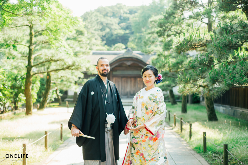 【三渓園】和装ロケーション