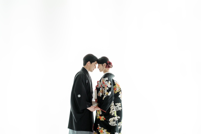 自然光の逆光で神秘的に