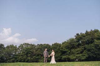晴れ空でドレスロケーション！