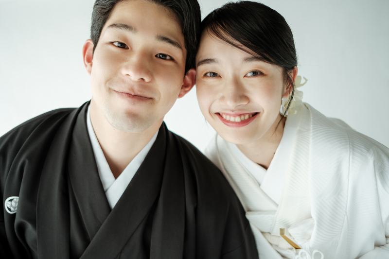 カメラに近づいてにっこり！