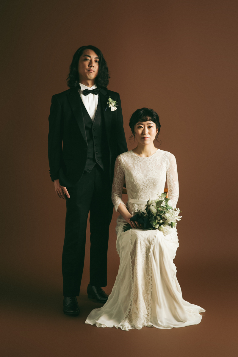 シックなthe結婚写真