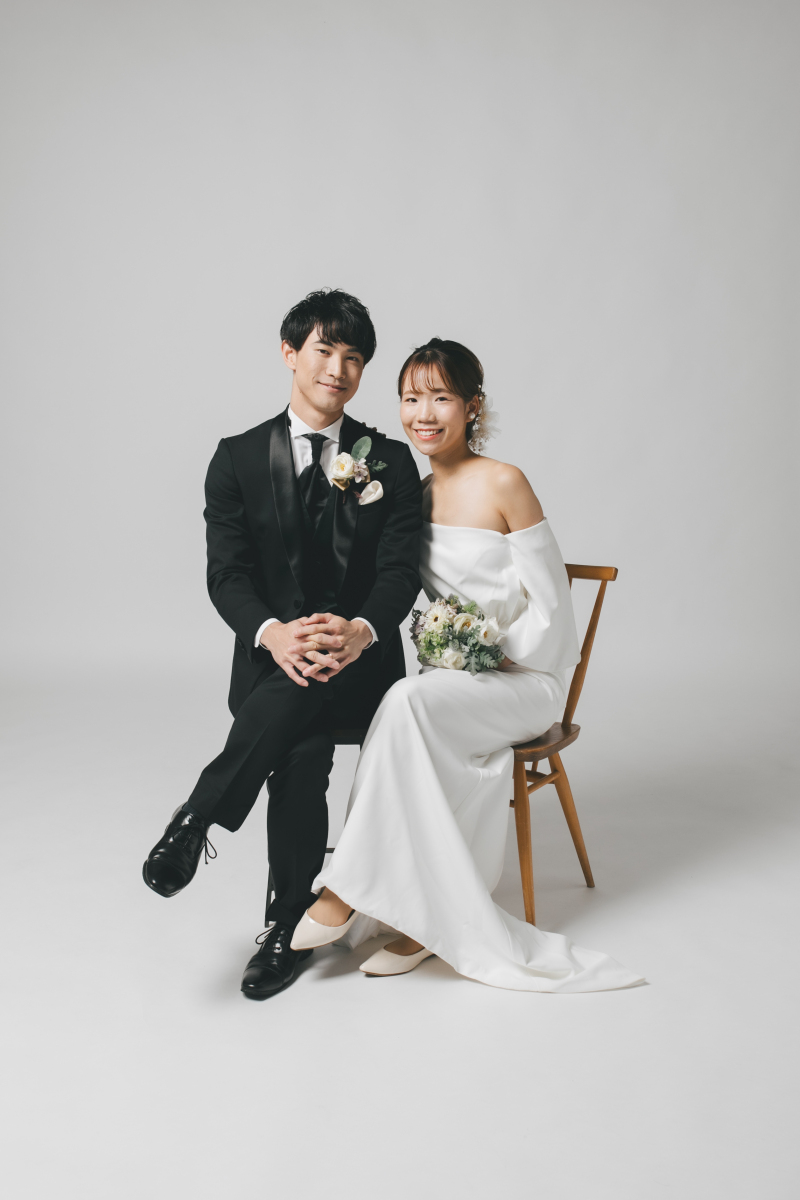 自然体なナチュラルな２ショットを。