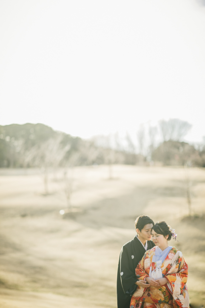 逆光はやわらかい印象に