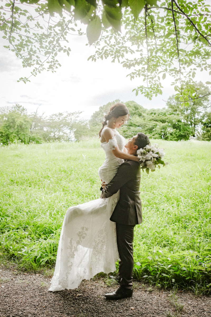 向かい合わせで抱っこ