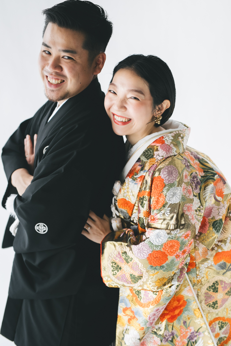 ふたりらしく自然体で。