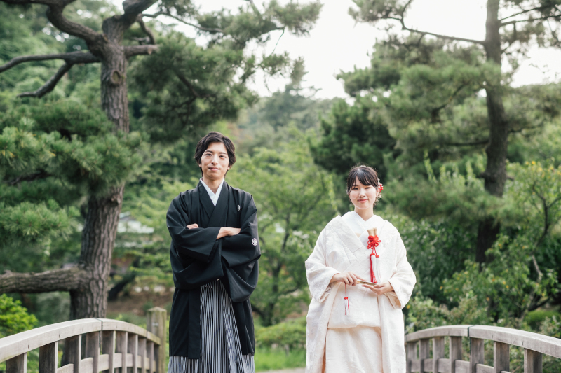 カメラに向かって笑顔で♪