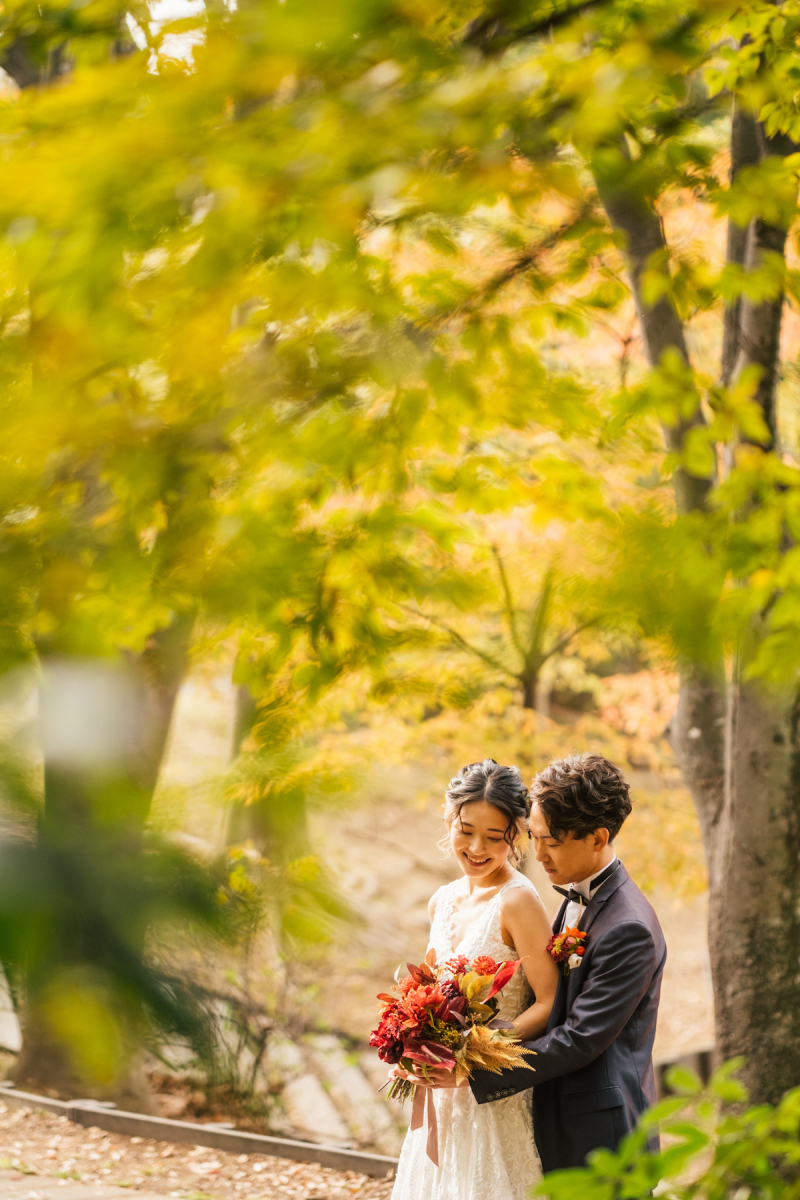 季節ならではの色に囲まれて