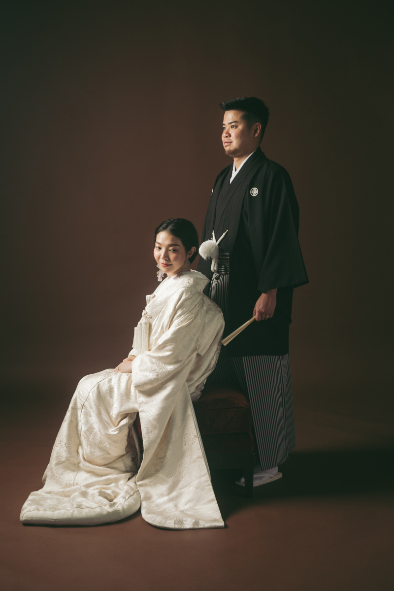 お着物はそのままで絵になる。