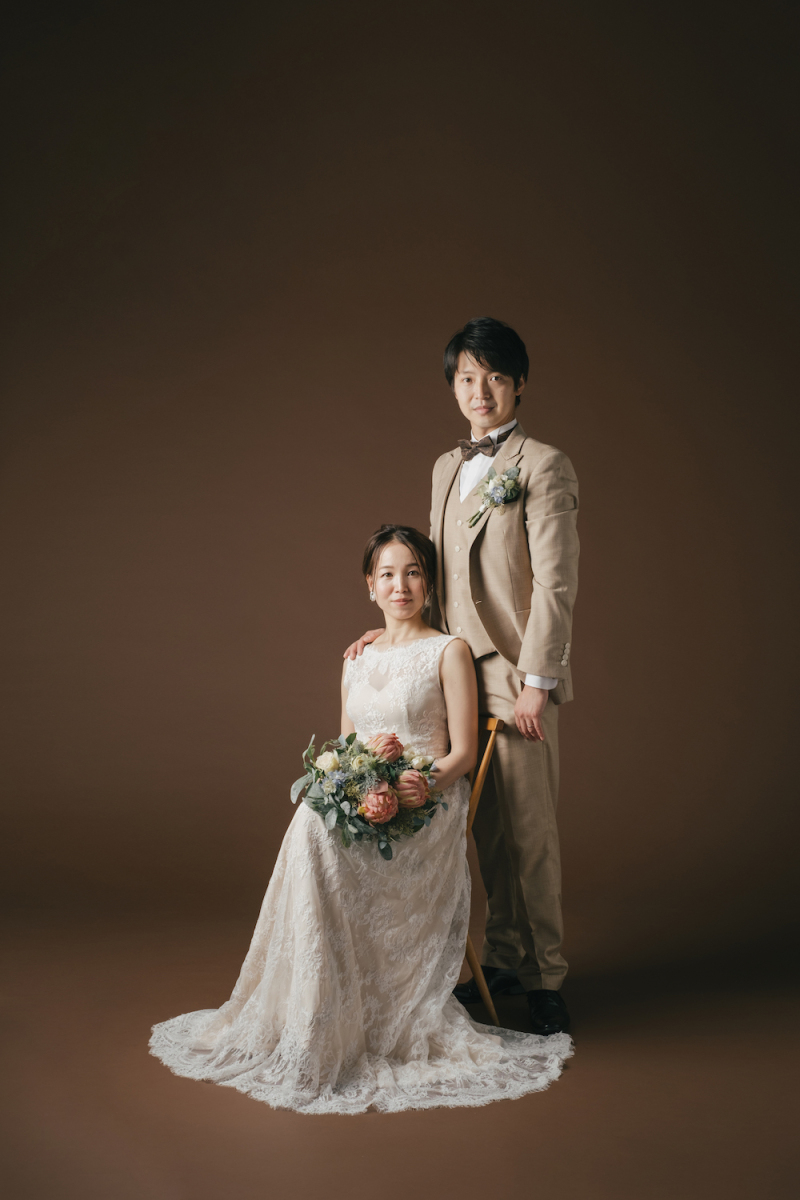シックなthe結婚写真も！
