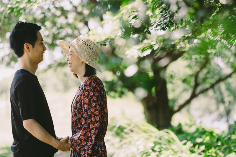 撮影場所のイメージにあわせる